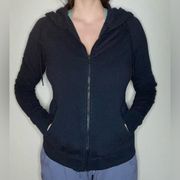 Zip Up Hoodie Size Medium Navy Blue