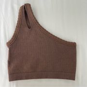 Urban Outfitters  Out From Under One Shoulder Bra Top Brown