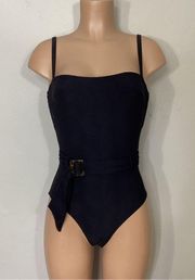 New. SEAFOLLY DD-cup black swimsuit. Retails $168 US size 6/DD