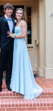 Light Blue Prom Dress