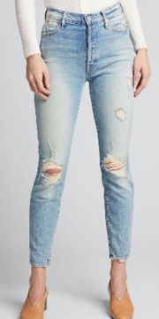 💕MOTHER SUPERIOR💕 Super Stunner Ankle Jeans Say Amen Again! 26 *Missing Button