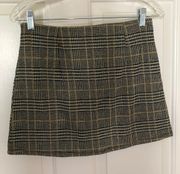 Plaid Skirt