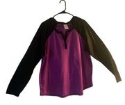 Pre Owned Women’s Secret Treasures Lounge Sleep Shirt Purple Black Sz XXL Comfy