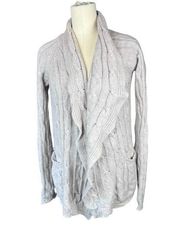 Christopher Fischer black label cashmere cardigan size medium