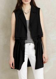 Anthropologie Cartonnier Black River Road Vest top