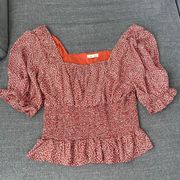 Boutique Peplum Top