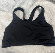 Black Sports Bra