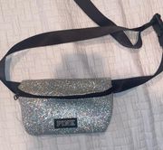 PINK sparkle fanny pack