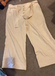 NWOT Donna karan wide leg pants 14