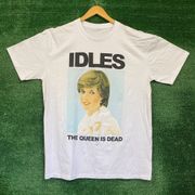 Idles Princess Diana The Queen is Dead Rock Band T-Shirt Size Extra Large