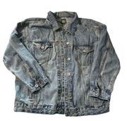 Wild Fable  women's size large oversized trucker jean jacket with pockets