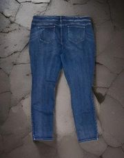 Womens Plus Jeans Maurices 24 Regular Mom High Rise  Distressed