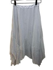 All Saints Lerin Midi Skirt - Light Gray