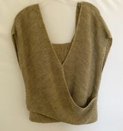 Anthropologie Two Piece Knit Gray/taupe Sweater Set SZ S NWOT