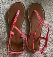 Hot Pink Sandals