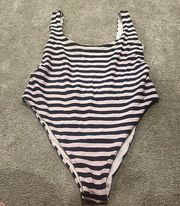 Aerie  high leg one piece swimsuit