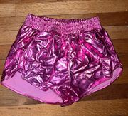 Amazon Metallic Pink Shorts