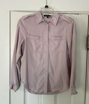 Women’s blush button up