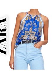 ZARA Scarf Top