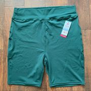 POP FIT bike shorts, plus size 4XL 1 NWT