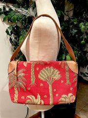 VINTAGE | Tommy Bahama ladies tapestry handbag