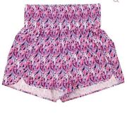 NWT‎ Simply Southern Women's High Waisted Shorts Pink Paisley Print Size Large