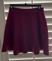 Maroon Skirt