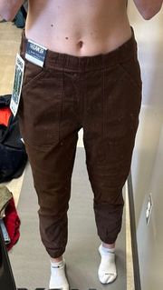 Brown  Utility Jogger