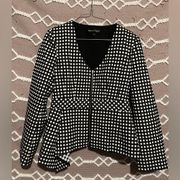 Nanette Lepore Flare Blazer Business Casual Professional