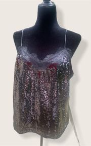 NWT sequined tank