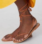 Pilcro Tie-Up Thong Sandals