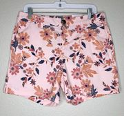 NWT Style & Co Women’s Size 10 Floral Mid Rise Chino Shorts