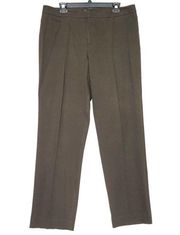 Kenneth Cole Unlisted Production Womens Size 12 Dress Pants Brown 90s Vintage