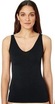 Spanx Laidback Layers Seamless Tank in Black Size L