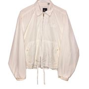 Vintage NWT DEADSTOCK Liz Claiborne white lightweight jacket Size:small