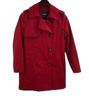 Sam Edelman Red Trench Size XS New