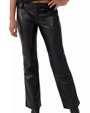 Faux Leather Pants