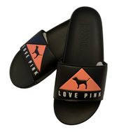 Victoria’s Secret Pink Limited Edition Slides  - Love Pink Triangle With Dog Logo (7/8). 