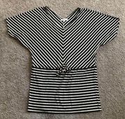 Umgee women’s large striped tunic top