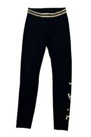 Juicy Couture Leggings Pants Black Size XS Good Spell Out Stretchy Women’s