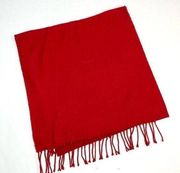 Lands’ End Red Scarf