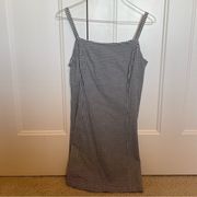 womens navy and white size 7/8 esprit vintage dress