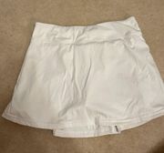 White Tennis Skort