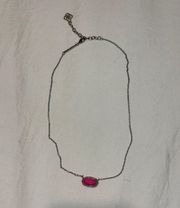 Hot Pink Elisa Necklace