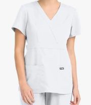 Mock Wrap Scrub Top