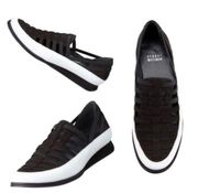 Stuart weitzman black and white sneakers size 8.5