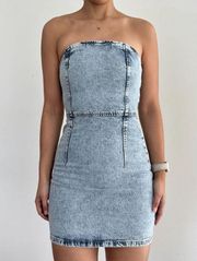 NEW‼️  DENIM MINI DRESS SIZE M