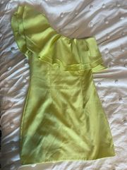 Chartreuse  Dress