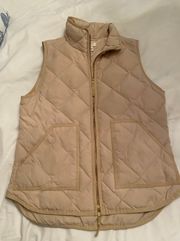 J Crew Quilted Vest