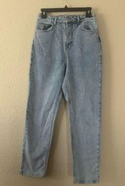 Boohoo high waisted back drawstring jeans Size 6